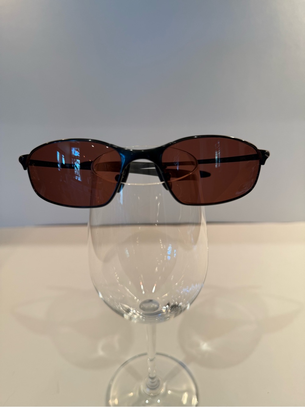 Like New Serengeti Black Metal Framed Polarized Sunglasses Arm (Model 6952)